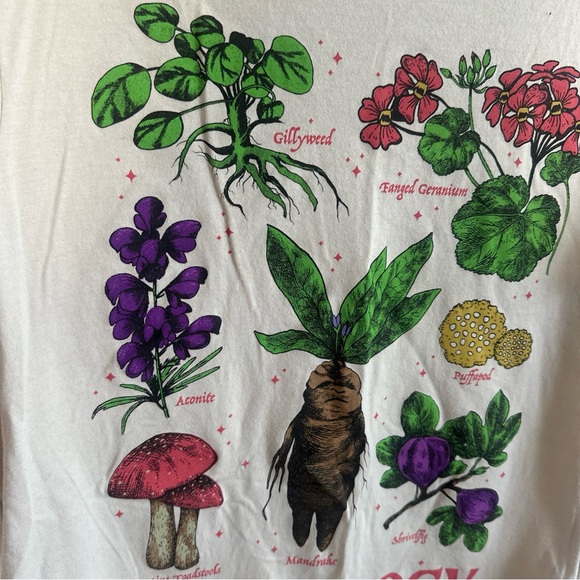 Harry Potter Herbology Graphic T-Shirt - Picture 4 of 5